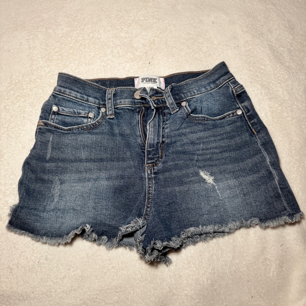 PINK Size 4 Jean Shorts